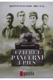 Czterej pancerni i pies (four tank men and a dog) is a very successful polish black and white tv series based on the book by janusz przymanowski. Czterej Pancerni I Pies Odc 9 Do 21 Dvd Konrad Nalecki 10 00 Zl Tezeusz Pl