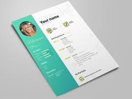 Free Elegant Photoshop Resume Template With Clean Design Creative Resume Template Free Best Free Resume Templates Resume Template