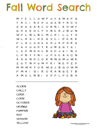 When we word search has a lot of fun and free word search puzzles. Free Printable Fall Word Searches 2 Easy 1 Challenging
