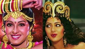 We see, almost weekly, #Sridevi inspired fan art. #fan #art #fanArt