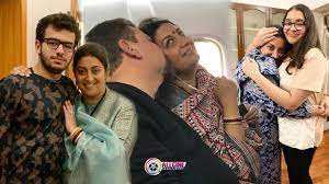 She is married to her childhood friend zubin irani and together the couple has a son named. Smriti Irani Family Photos With Husband Son Daughter Pics Biography Dslr Guru