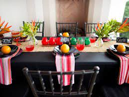 Traditional kwanzaa celebrations center on a table set for the occasion. A Colorful Kwanzaa Celebration Hgtv