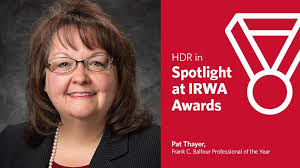 Help us congratulate Pat Thayer, our Real Estate Services Project Manager  and Senior Right of Way Agent (SR/WA) who was named Professional of the  Year by the International Right of Way Association… |