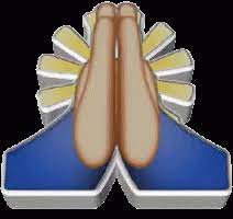 Blessed Emoji Gif Blessed Prayer Highfive Discover Share Gifs Praying Emoji Hand Emoji Emoji