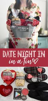Birthday Diy Gift Basket Ideas For Men What A Sweet Idea A Gift Basket With Things For A Date Night In For Valentine S Day Gift Baskets For Him Valentine S Day Gift Baskets Date Night Gift Baskets