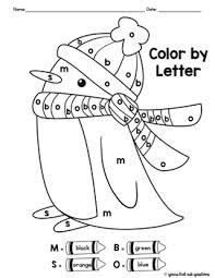 Christmas color by sight word. Color By Letter Yerat