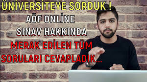 Rektör şafak ertan çomaklı aöf ara sınavların online olarak. Aof Online Sinav Nasil Yapilir Tum Sorulari Cevapladik Aof Online Sinav Nasil Olacak Youtube