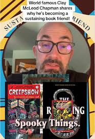 Clay McLeod Chapman books are as spooky and theilling and soul searching as  he is kind and funny and diwn for the cause of making sure Charm City Books  is here for years to come! Be like Clay and ...