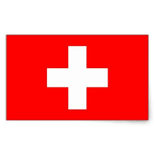Black And White Flag With Red Cross Switzerland Flag Rectangular Sticker Zazzle Com Switzerland Flag Sticker Flag European Flags