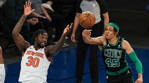 Brad stevens was interviewed before the regular season finale against the new york knicks. Yxcggkktrxlr2m