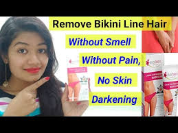 How to remove butt hair, pimple & get perfect curvesgirlsके शरीर से जुड़े कुछ सवाल जो कोई नहीं बताता. How To Remove Bikini Line Hair Without Pain Everteen Bikini Line Hair Removal Cream Review Krrish Youtube