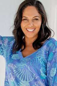 Cotton Tops For Beach With 3 4 Sleeves