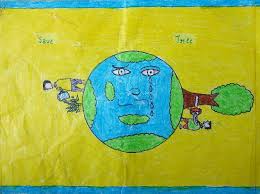 That was when the chipko movement was born. Save Trees Painting By Sahilpreet Singh