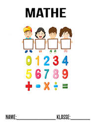 Decklbatt Mathe In 2020 Mathe Deckblatt Mathe Deckblatt