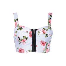 Black And White Floral Corset Page Not Found Floral Crop Tops Crop Tops Crop Top Outfits