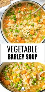 Vegetable Barley Soup Recipe Vegetable Barley Soup Barley Recipe Healthy Soup Recipes