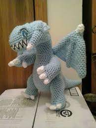 Blue Eyes Toon Dragon Yu Gi Oh Amigurumi Plush Etsy Blue Eyes Dragon Amigurumi Patterns