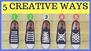 Vans® range exp women's skate shoes. How To Tie Shoelaces 5 Creative Ways To Tie Shoelaces Must Watch Amazing Mr Book Youtube