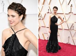 Robe de mariée à la plage à a,ligne décolleté carrée en taffetas et dentelle. Chanel Habille Les Stars Lors De La Soiree Des Oscars 2020
