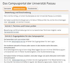 Juli (2021 für viele studiengänge 31. Bewerbung Und Einschreibung Universitat Passau