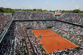 It is the only claycourt grand slam tournament. Paris France May 29 2015 Court Philippe Chatrier At Le Stade Stock Photo Picture And Royalty Free Image Image 55991551
