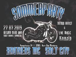 September 22, 2014 key record dates Brothers Mc Salt City Horn Bad Meinberg Stand Your Ground