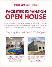 The detail below is typical connection between new and existing foundation, footing. Facilities Expansion Open House On Thursday November 14th Sparta Area School District