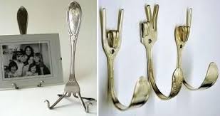 Fourchette Support Cadre Photo Fourchette Couvert Cuillere