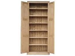 5 out of 5 stars. Solid Pine Cupboard 6ft 6 Tall 2 Door Multi Purpose Pantry Larder School Shoe Linen Hallway Or Kitchen Storage Cabinet Choice Of Colours No Flat Packs No Assembly Cup103 Buy Online In Faroe