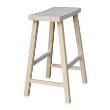 Find a set of bar stools or chairs to complete your dining area or break room. International Concepts Saddle Seat Stool On Sale Overstock 18151925