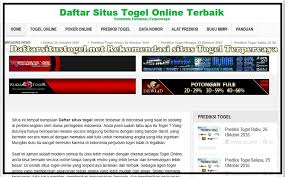 Daftarsitustogel Net Siitus Togel Online Terpercaya Di Asia Daftarsitustogel Net Adalah Situs Togel Terpercaya Dengan Fitur Multi Yakni Mempunyai Buk Buku Kuda