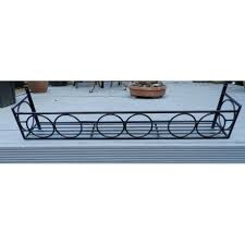 Let us help you find wrought iron fencing with gates and decor for the home and garden including trellises, arbors, and wooden ladders. Wrought Iron Window Box 120cm With Circles At Front Art Deco