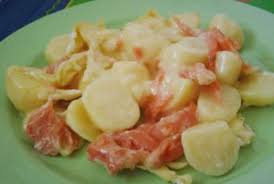 Tartiflette Legere Au Saumon Fume Ww Plat Et Recette Tartiflette Legere Tartiflette Recette Tartiflette