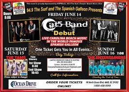 Cat5 band performing don't stop believing at tj's night life in raleigh, north carolina on june 13 cat5 band performing for the ecsc fall breeze event on november 3, 2019 at the farm at 42 in. Buy Tickets For Cat 5 Band North Myrtle Beach Sc Debut At Spanish Galleon Fri Jun 14 2019