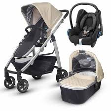 Uppababy Cruz Pram Cabriofix Car Seat Lindsey Wheat Uppababy Cruz Uppababy Uppababy Stroller