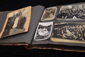 Removing Old Photo Album Paper From Photos In 2020 Old Family Photos Family History Genealogy
