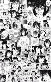 Anime Black And White Collage Wallpaper Tluh7berb8lkgm