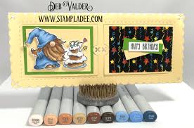 Slimline Peekaboo Popup Card With Deb Valder Stampladee Deb Valder Paper Crafter Extraordinare Gift Card Holder Cards Rubber Stamping Cards