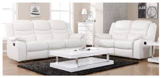 White Leather Sofa With Recliners White Leather Furniture White Leather Couch White Leather Sofas