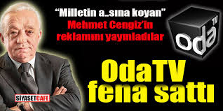 Söyledigim gibi görüntüler mehmet cengiz'in oğlunun öldürdüğü motor kurye seklinde baslik acmak icin yeterli degil. Odatv Fena Satti Milletin A Sina Koyanin Mehmet Cengiz In Reklamini Yayinladilar