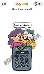 Jawaban Brain Out Masukkan Sandi Brain Out Level 163