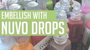 9 Ways To Use Nuvo Drops Youtube Nuvo Crystal Drops Tonic Studio Card Tutorials