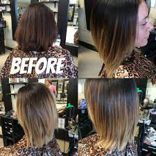 Hair Color Before And After Short Hair Ombre Balayage Women Hair Blonde Ombre Brown To Blonde Ombre Hair Col Short Hair Styles Short Ombre Hair Balayage