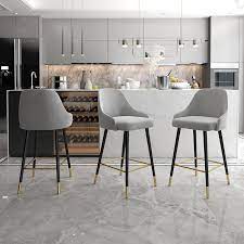 You've landed on an island paradise. Light Luxury Bar Stools American High Chair Back Nordic Bar Chair Modern Minimalist Home Bar Stool High Stool Aliexpress