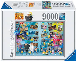 Our ravensburger softclick technology ensures that no two pieces are alike and guarantees flawless results. Ravensburger 17808 Funny Minions 9000 Pieces Puzzle