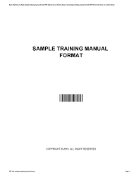 Getapp.com has been visited by 100k+ users in the past month Sample Training Manual Format By Ruththomas4460 Issuu