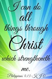I can do all things through christ who strengthens me kjv. Pin On Prayer Life