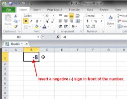 In the example shown the formula in c6 is: Excel 2010 Or 2007 How To Change Numbers To Negative Or Positive Values The Easy Way Techddictive
