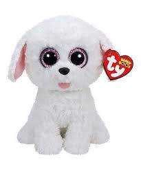Black And White Beanie Baby Dog Look At This Zulilyfind Pippie White Dog Beanie Boo Plush Toy Zulilyfinds Boo Plush Dog Beanie Soft Toy Dog