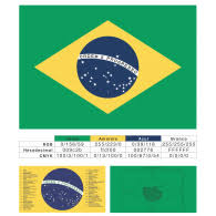 A bandeira é composta pela cruz de brasília, ao centro, simboliza a herança indígena e a força que emana do centro em todas as direções. Bandeira Brasil Oficial Brands Of The World Download Vector Logos And Logotypes
